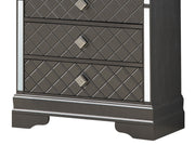 Glory Furniture Verona Metalic Black Chest