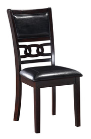 2 New Classic Furniture Gia Brown Dining Chairs