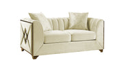 Galaxy Home Velencia Cream Loveseat
