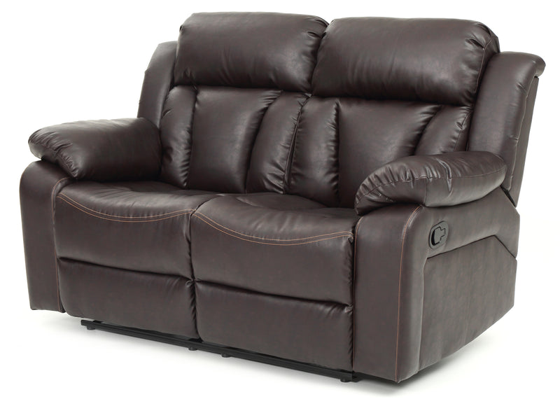 Glory Furniture Daria Black Reclining Loveseat