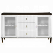 Acme Furniture Carena White Walnut Server