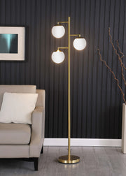 Coaster Furniture Sena Gold Trio Tree Floor Lamp