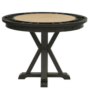 Steve Silver Rylie Black Counter Table with Game Top