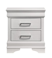 Galaxy Home Brooklyn White Wood Night Stand
