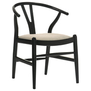 2 Coaster Furniture Crestmont Black Dining Side Chairs