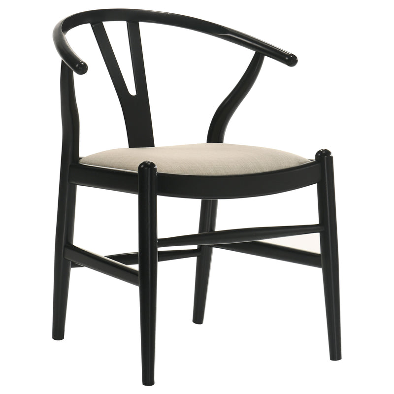 2 Coaster Furniture Crestmont Black Dining Side Chairs