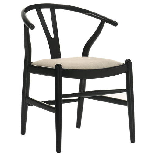 2 Coaster Furniture Crestmont Black Dining Side Chairs