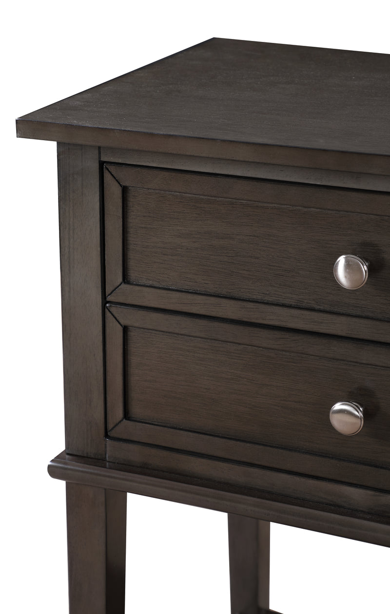 Glory Furniture Newton Gray Nightstand