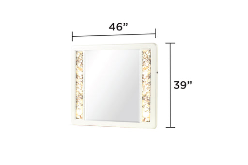 Galaxy Home La Pierre Cream Mirror