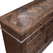 New Classic Furniture Mar Vista Walnut Dresser