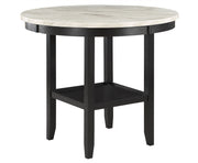 Global Furniture D40011 Black White Bar Table