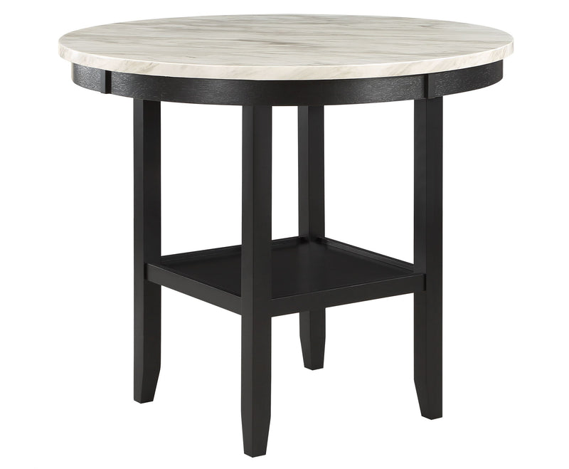 Global Furniture D40011 Black White Bar Table