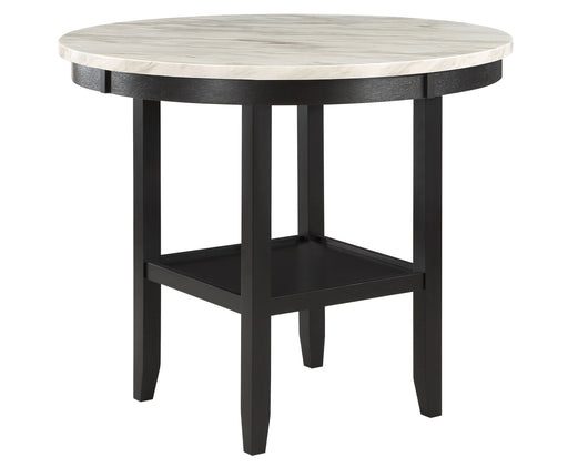 Global Furniture D40011 Black White Bar Table