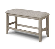 Crown Mark Fulton White Oak Counter Height Bench
