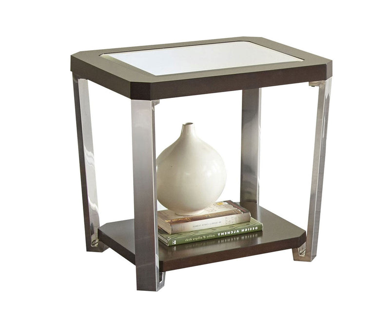 Steve Silver Truman Espresso End Table