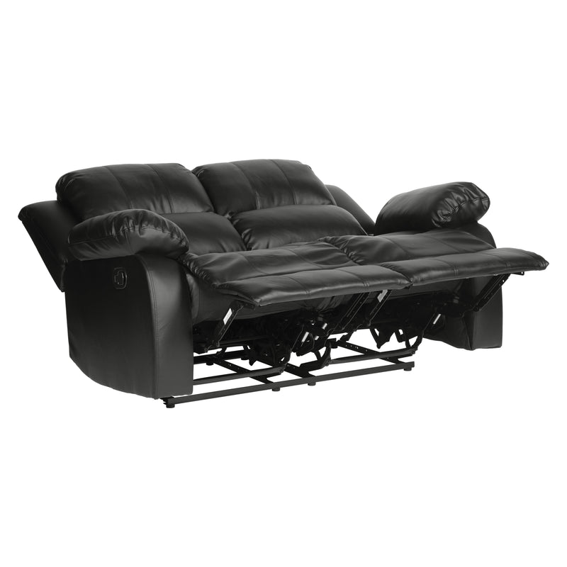 Home Elegance Cranley Black 2pc Living Room Set