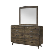 New Classic Furniture Rex Walnut Mirror