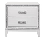 Global Furniture Lily White Nightstand