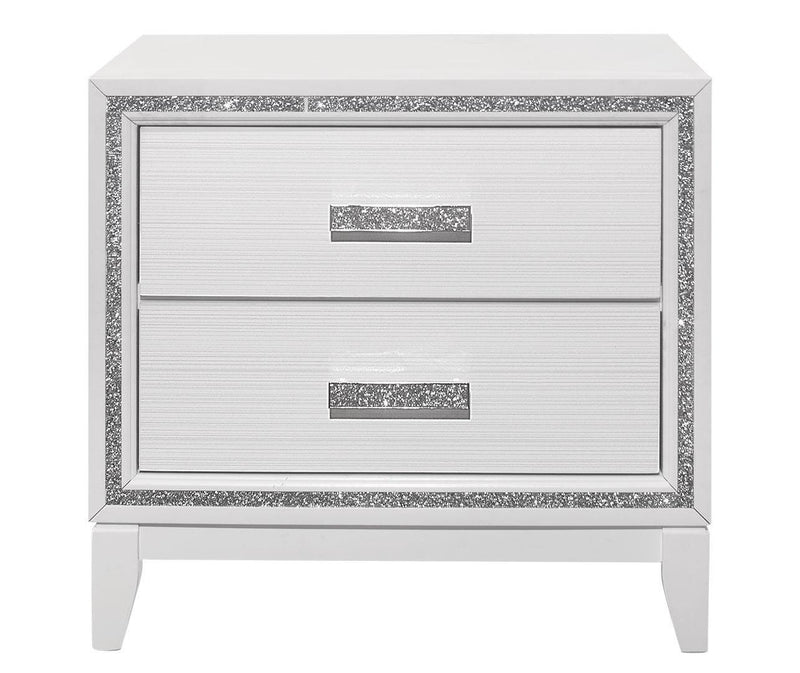 Global Furniture Lily White Nightstand
