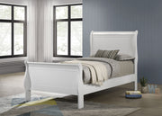 Coaster Furniture Louis Philippe White Twin Bed