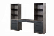 Acme Furniture Estevon Gray Oak Bookcase