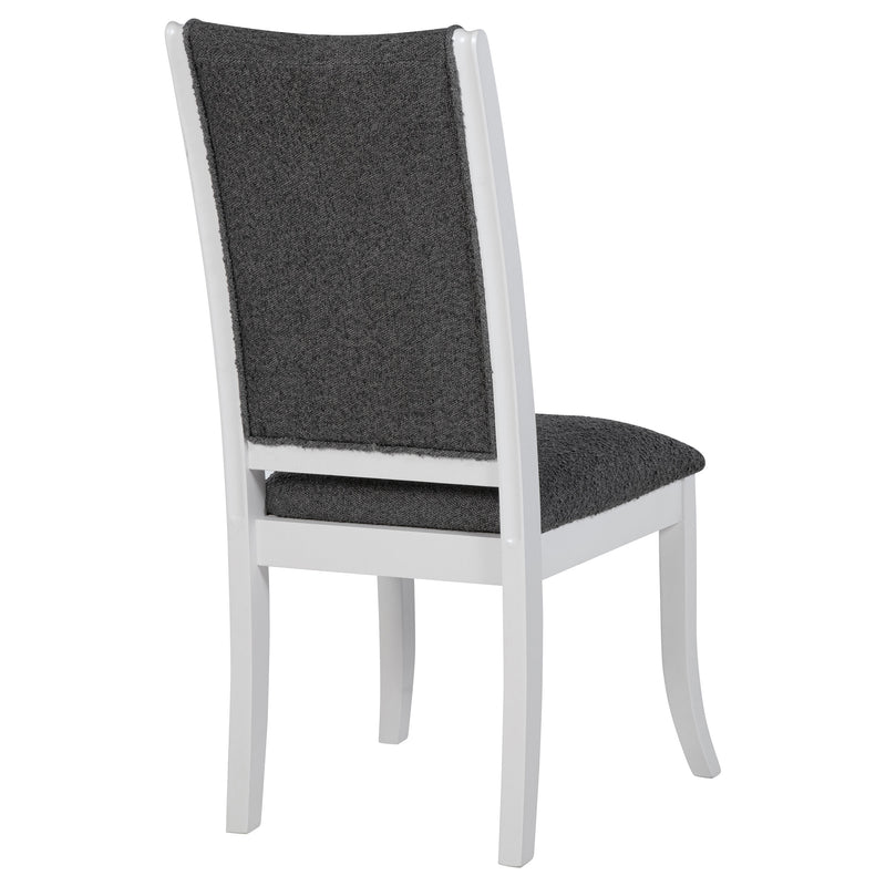2 Coaster Furniture Judd Pearl White Dining Side Chairs