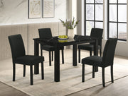 Crown Mark Resia Black Dining Table