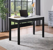 Crown Mark Rylee Faux Marble Desk