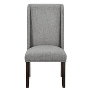 2 New Classic Furniture Faust Gray Dining Chairs