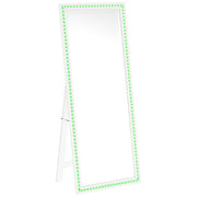 Coaster Furniture Windrose White LED Standing Mirror