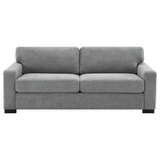 Coaster Furniture Simpson Grey Sofa Sleeper with Queen Mattress