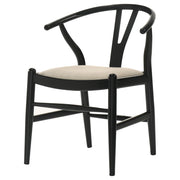 2 Coaster Furniture Crestmont Black Dining Side Chairs