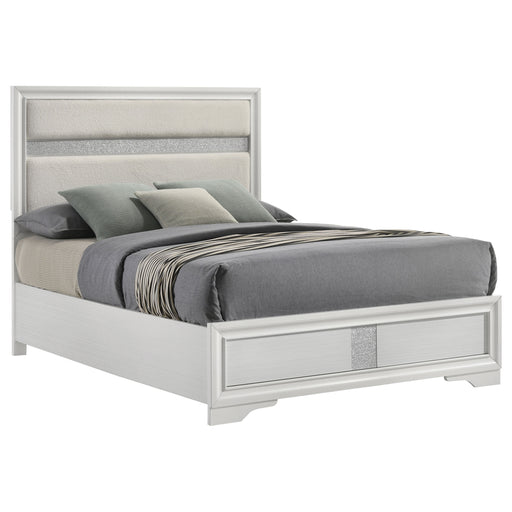 Coaster Furniture Miranda White Queen Panel Bed