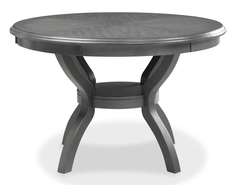 New Classic Furniture Cori Gray 5pc Round Dining Set