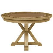 Steve Silver Rylie Natural Dining Table with Game Top