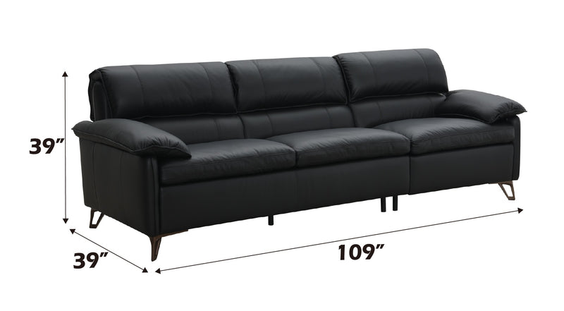 Acme Furniture Eilene Black Sofa