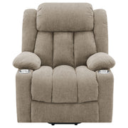 Coaster Furniture Houston Camel Brown Power Lift Recliner Chair