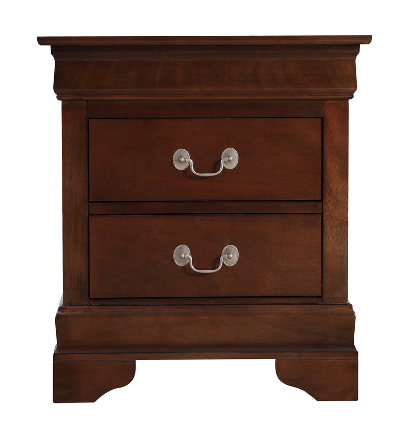 Glory Furniture Louis Phillipe Beige Nightstand