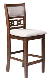 New Classic Furniture Gia Gray 42 Inch Drop Leaf 3pc Counter Height Set