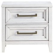 Coaster Furniture Marielle Distressed White Nightstand