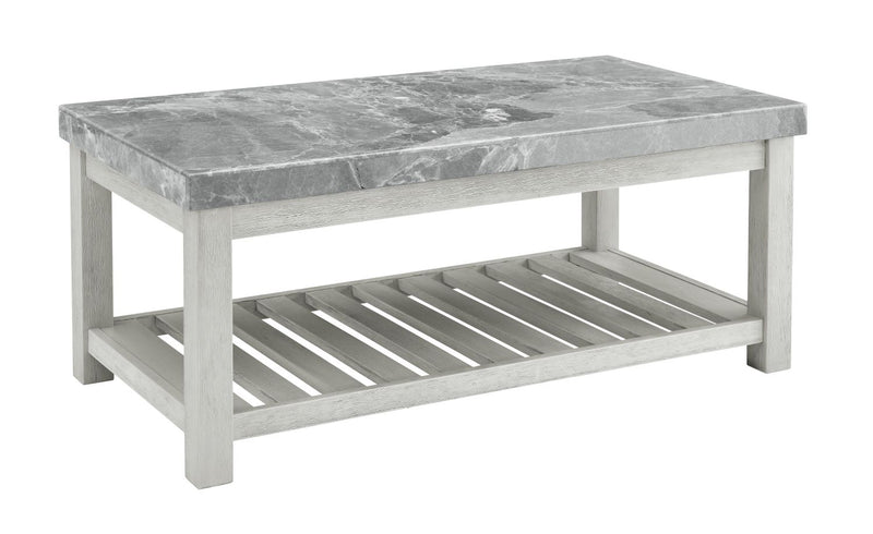 Steve Silver Canova Cathedral White Cocktail Table