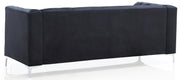 Glory Furniture Pompano Black Velvet Sofa