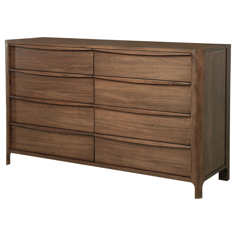 Coaster Furniture Maderia Walnut Brown 8 Drawer Dresser