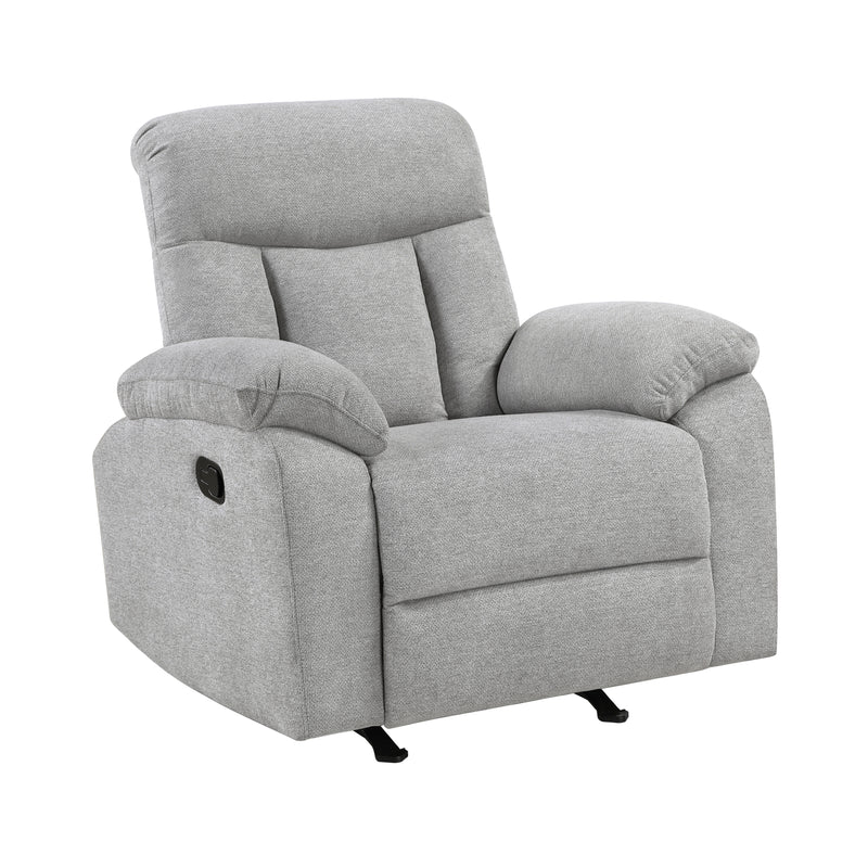 Home Elegance Jules Gray Rocker Reclining Chair