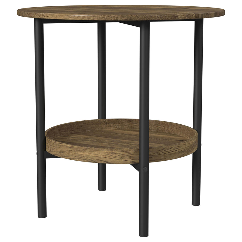 Coaster Furniture Delfin Brown End Table