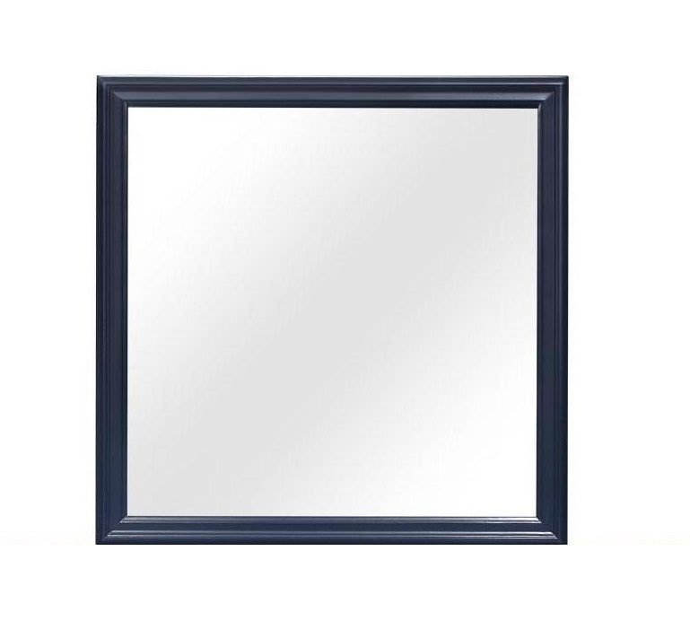 Global Furniture Charlie White LED Dresser And Mirror