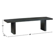 Steve Silver Evan Brown 68 Inch Dining Bench
