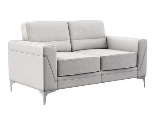 Global Furniture U6109 Light Grey Loveseat