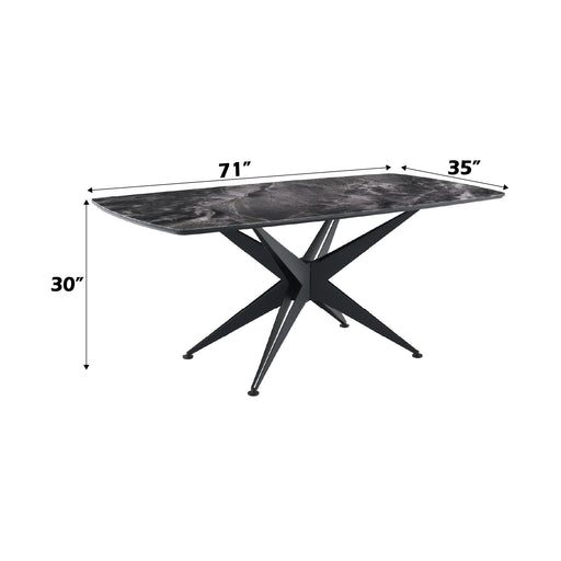 Acme Furniture Klaus Black Dining Table