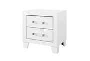 Global Furniture Loria White Nightstand